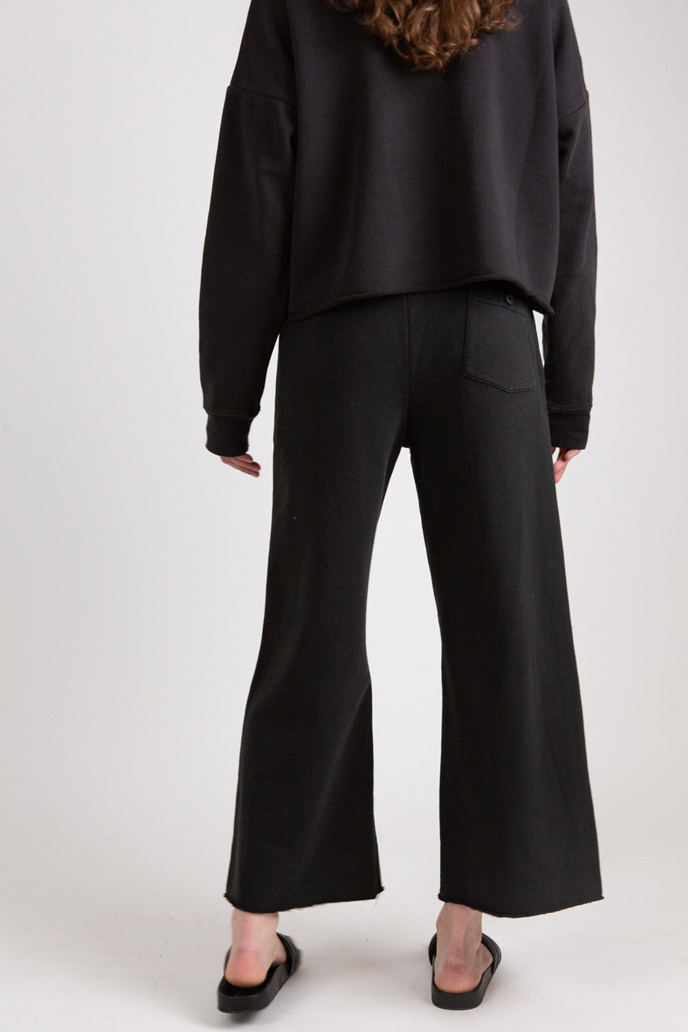 Lauren Manoogian Fleece Pants in Black