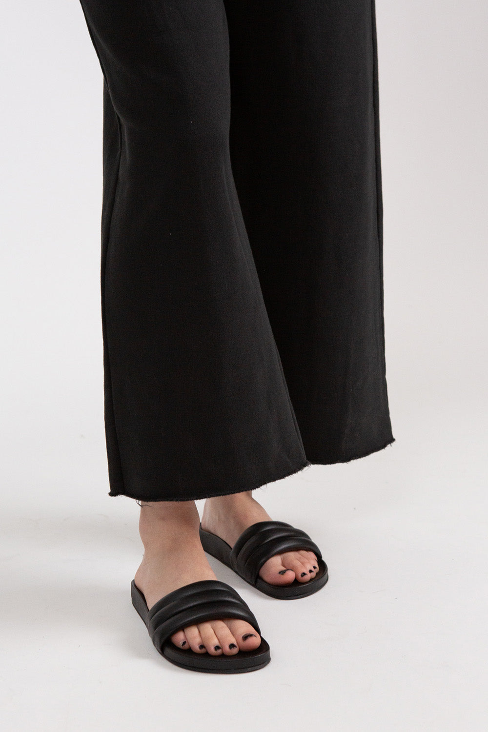 Lauren Manoogian Fleece Pants in Black