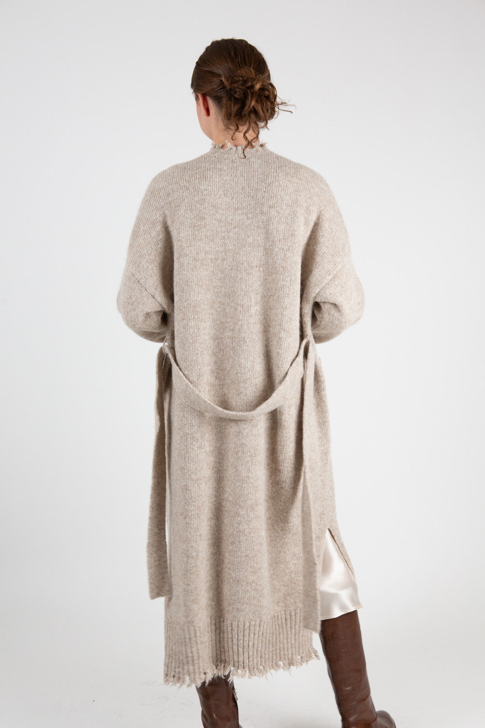 Lauren Manoogian Fray Cardigan in Antique