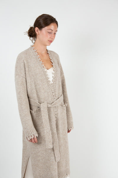 Lauren Manoogian Fray Cardigan in Antique