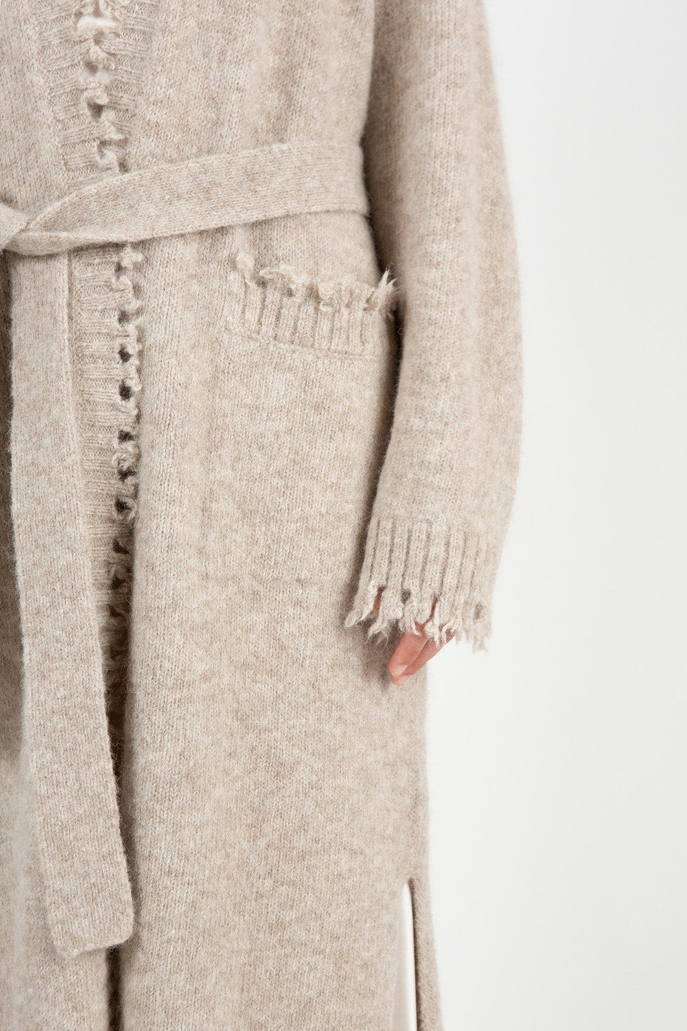 Lauren Manoogian Fray Cardigan in Antique