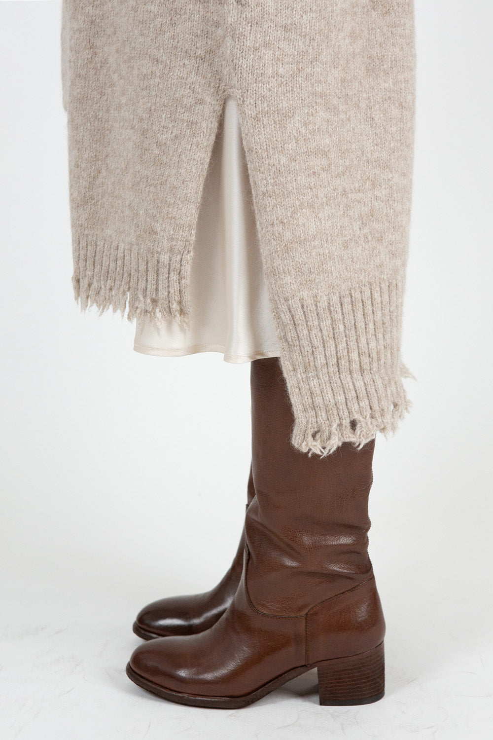Lauren Manoogian Fray Cardigan in Antique