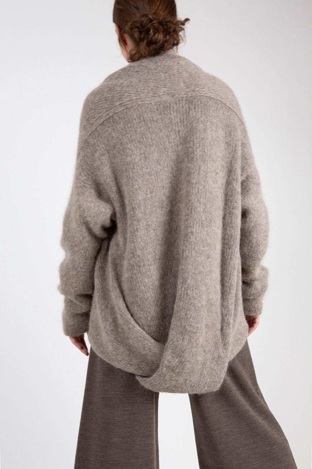 Lauren Manoogian Knot Cardigan in Burl