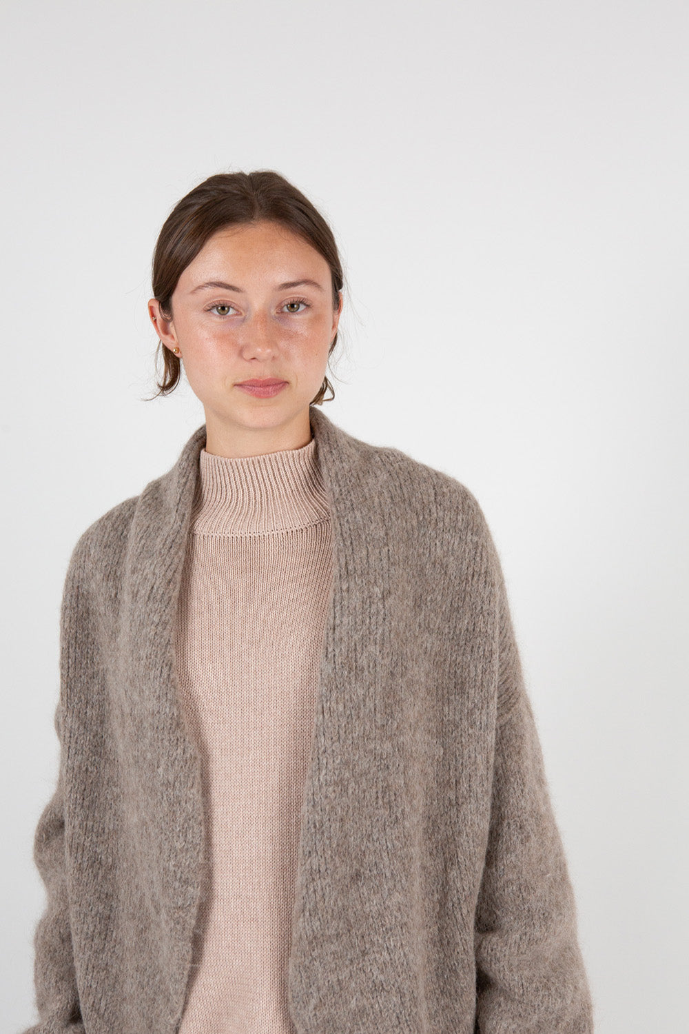 Lauren Manoogian Knot Cardigan in Burl