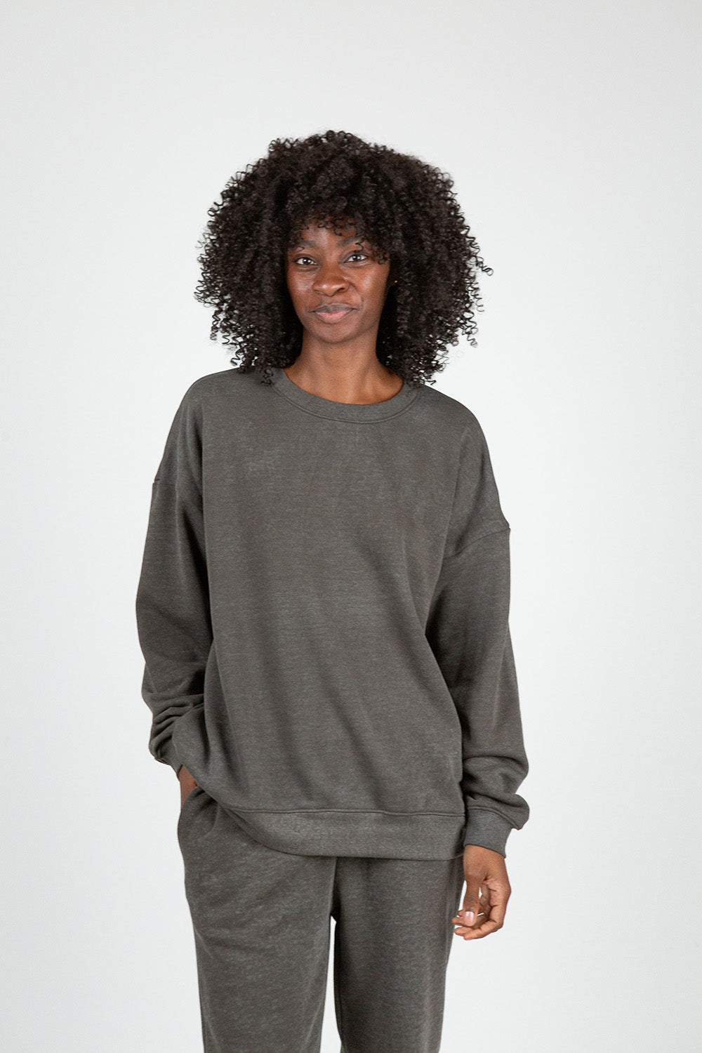 Lauren Manoogian Terry in Washed Black
