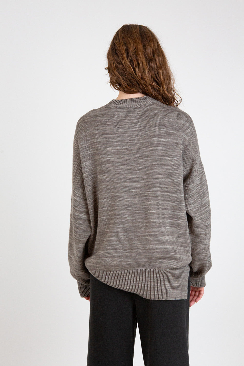 Lauren Manoogian Watercolor Crewneck in Rock