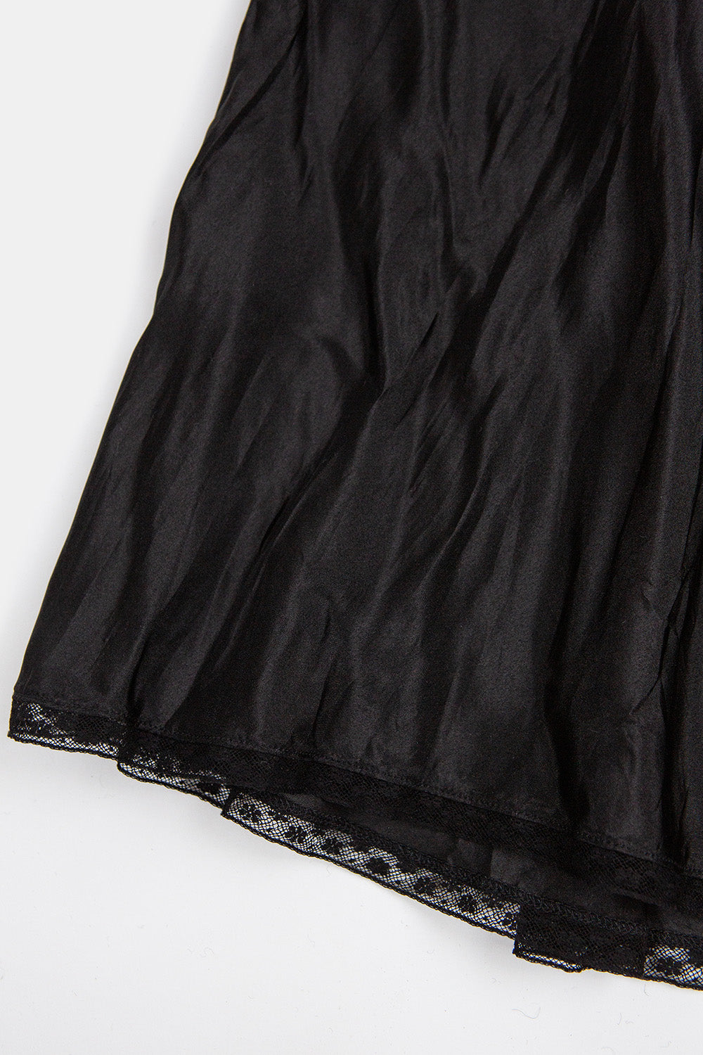 Erica Tanov | Lola Silk Slip Dress - Black