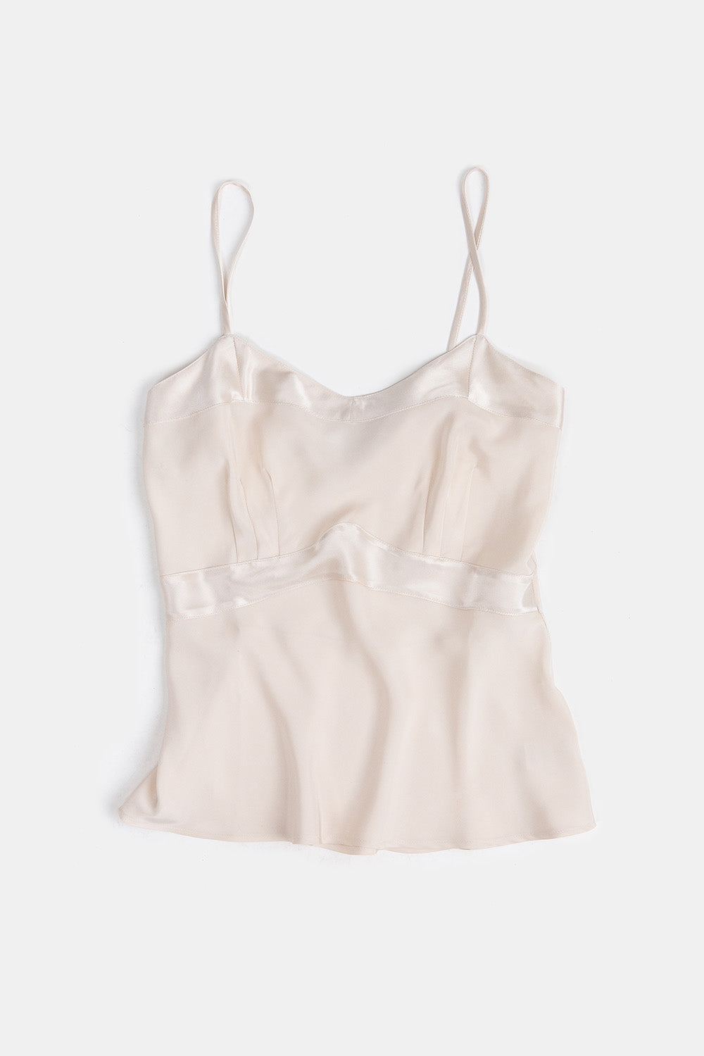 Lolita Silk Charmeuse Camisole In Alabaster