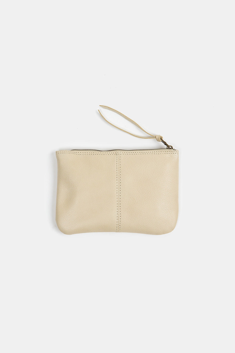Elodie Leather Make Up Bag In Tufa