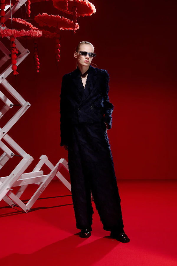 Henrik Vibskov Malin Blazer In Navy