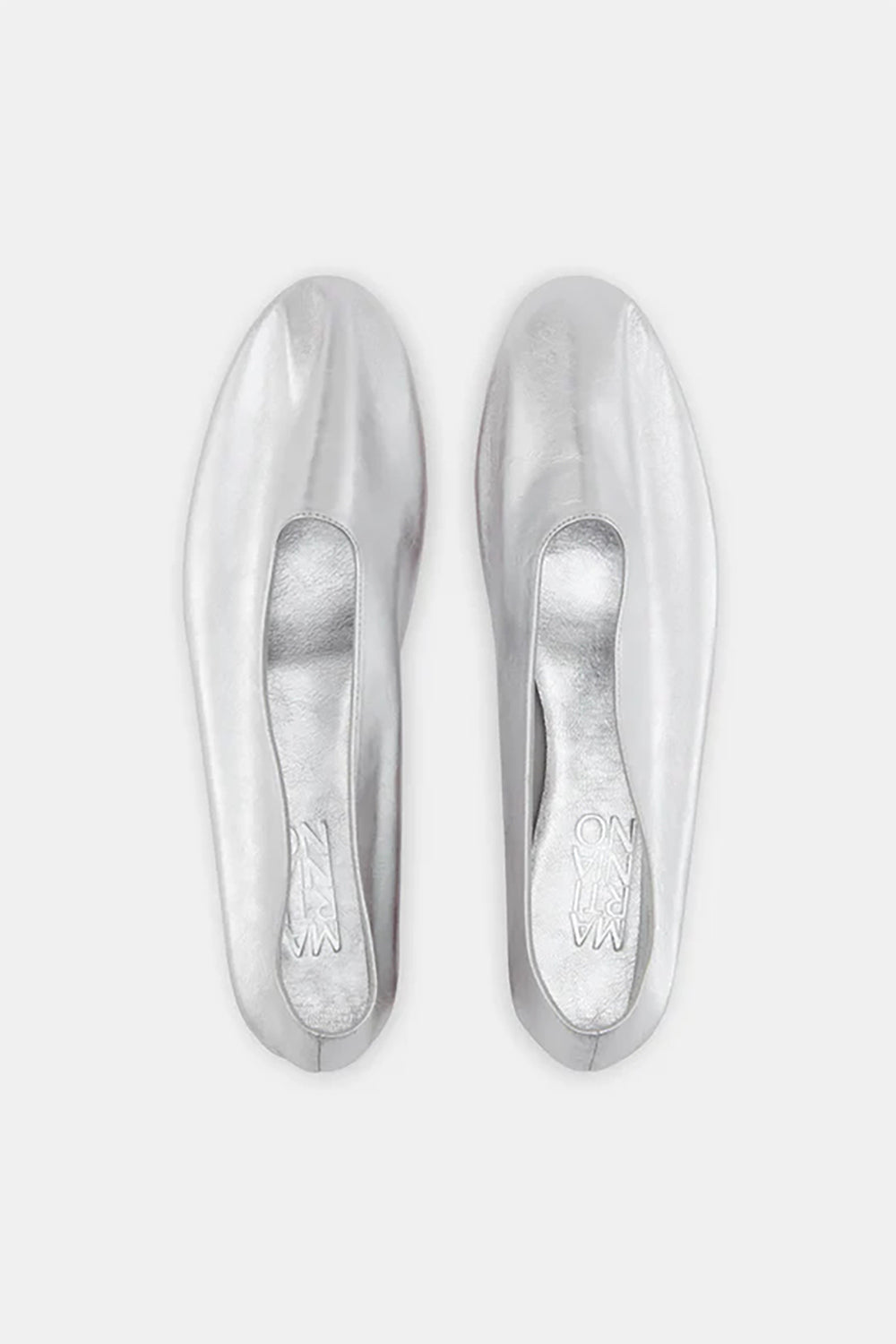 Martiniano Glove Shoe in Silver