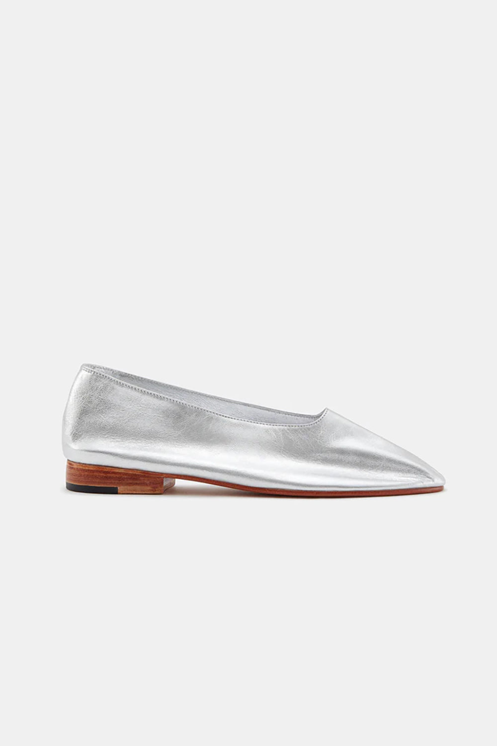 Martiniano Glove Shoe in Silver