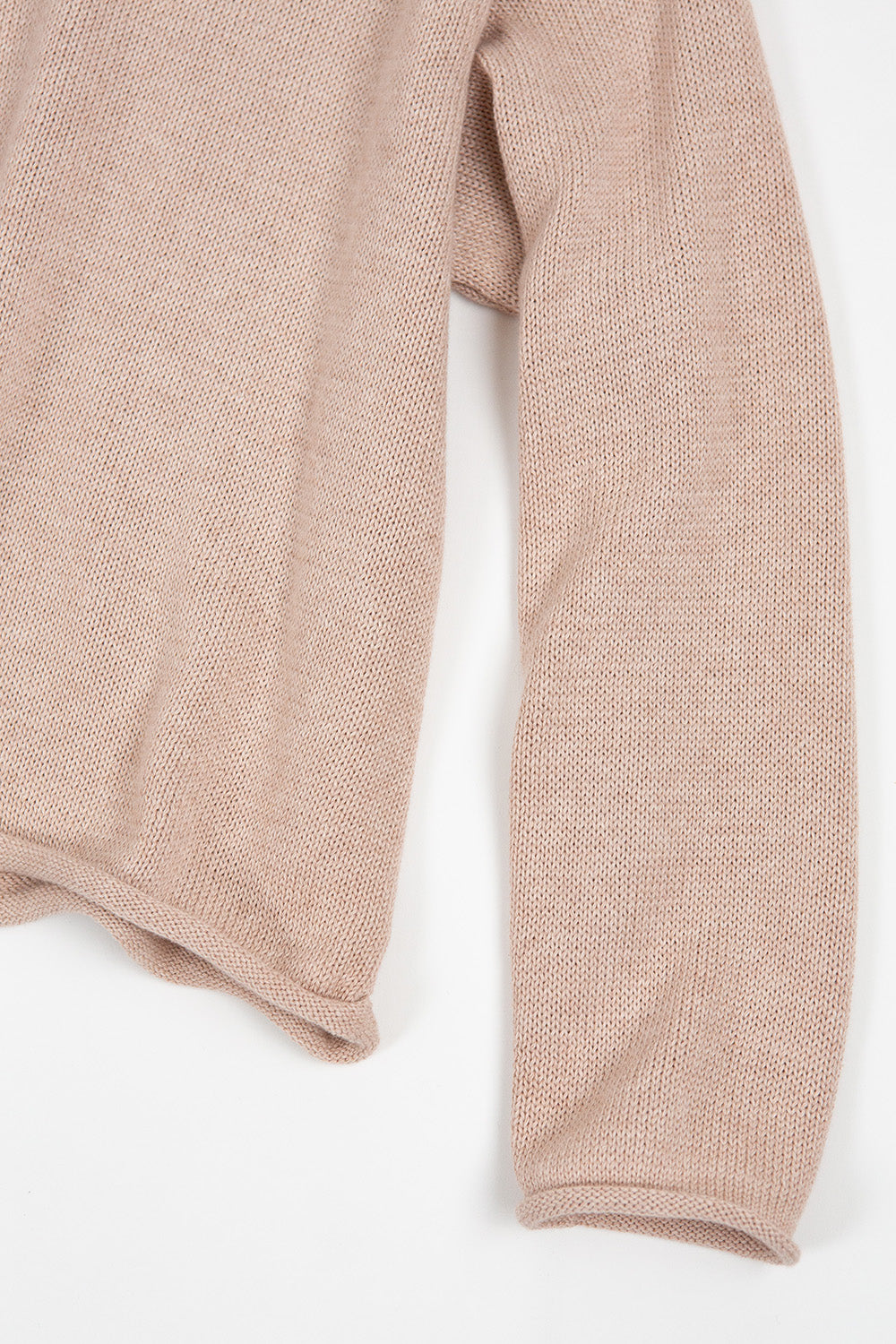 Matilda Pima Cotton Turtleneck in Twig
