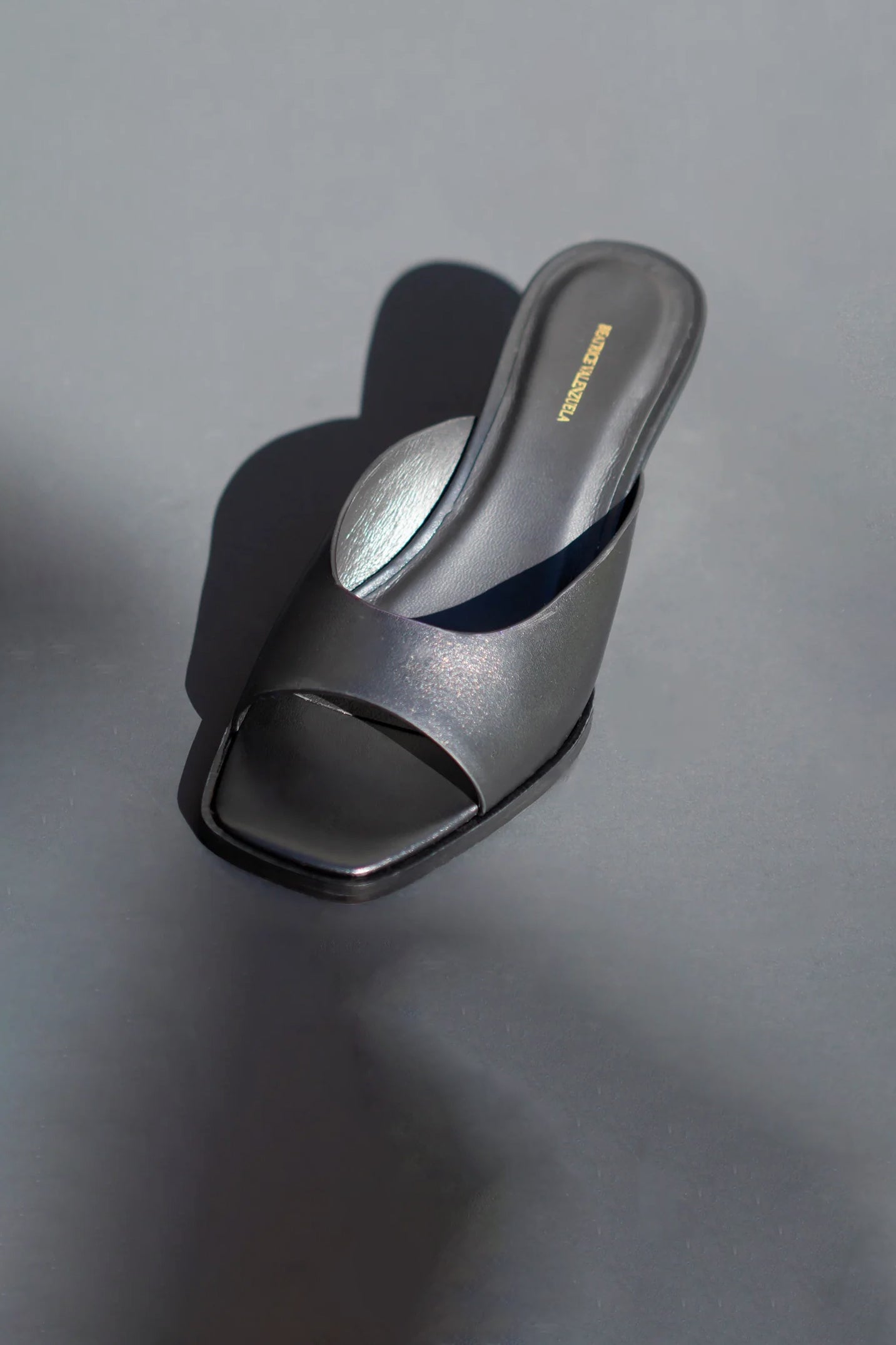 Beatrice Valenzuela Moderna Wedge Sandal In Black
