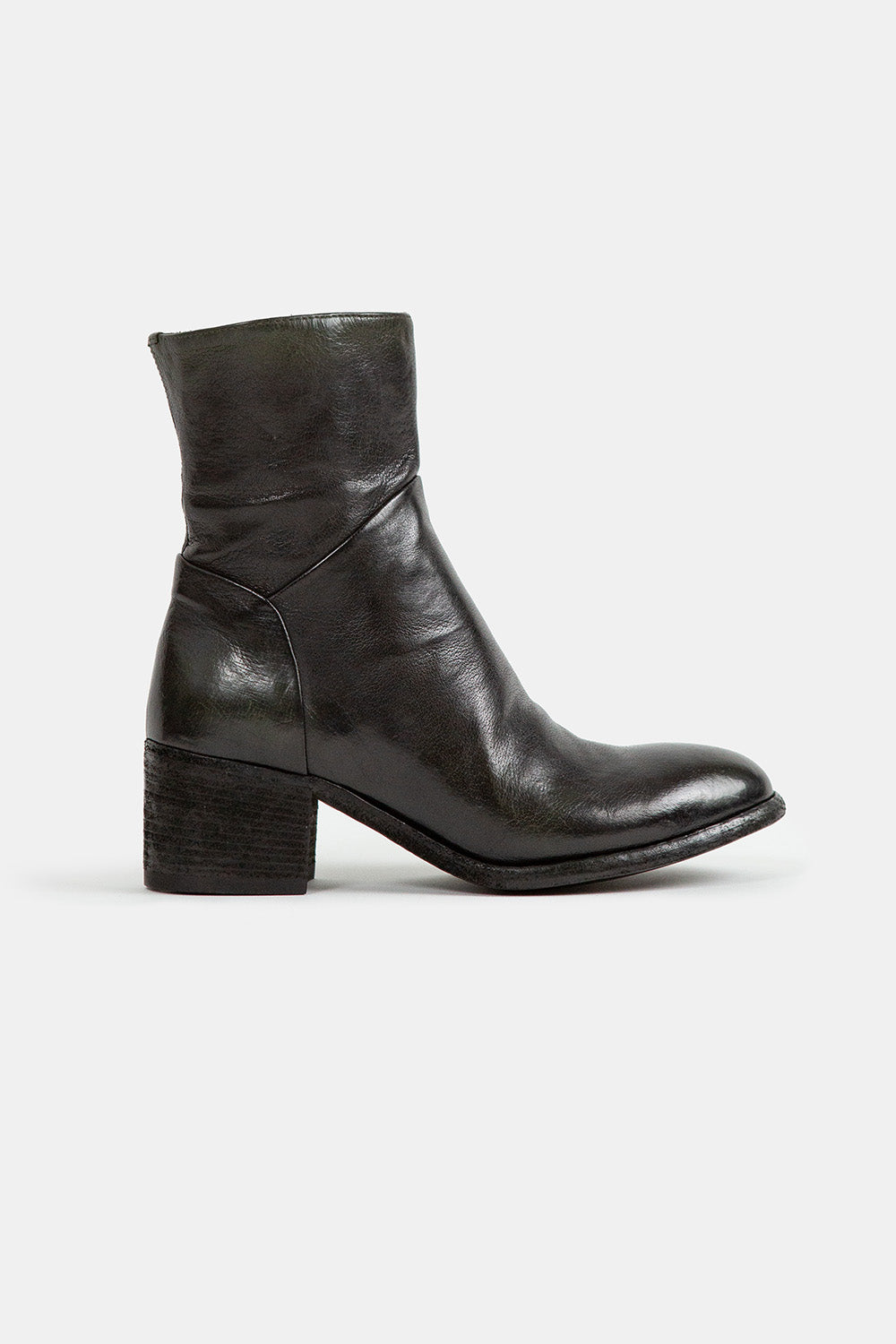 Officine Creative Denner Boot in Olive/Supernero