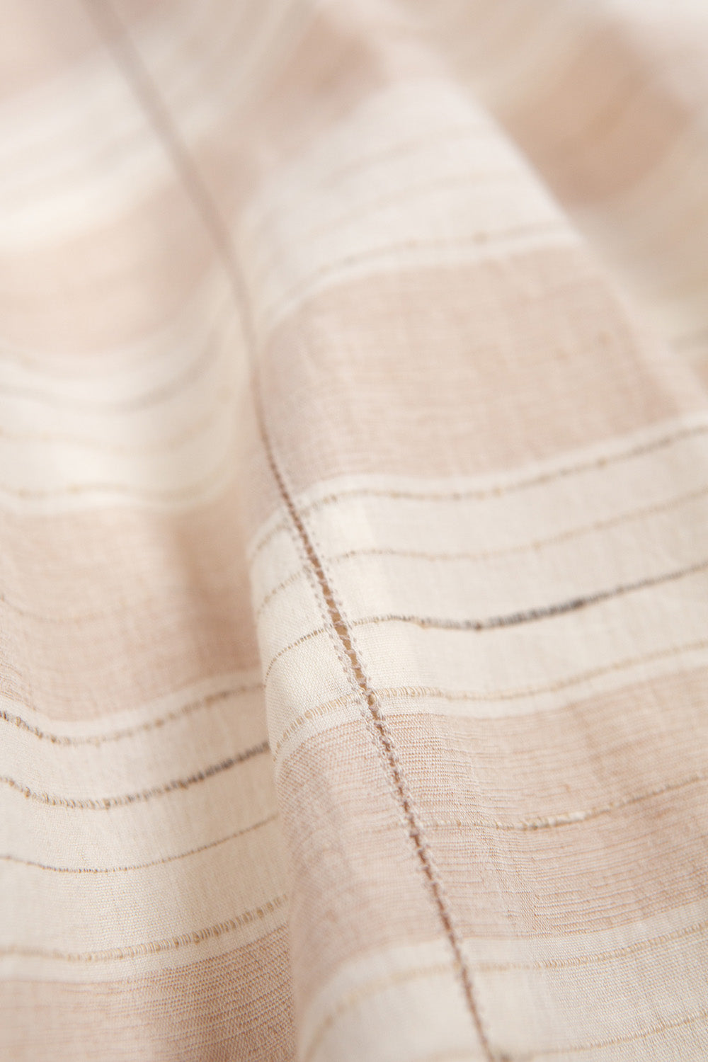 Patricia Khadi Cotton Top In Dune Stripe