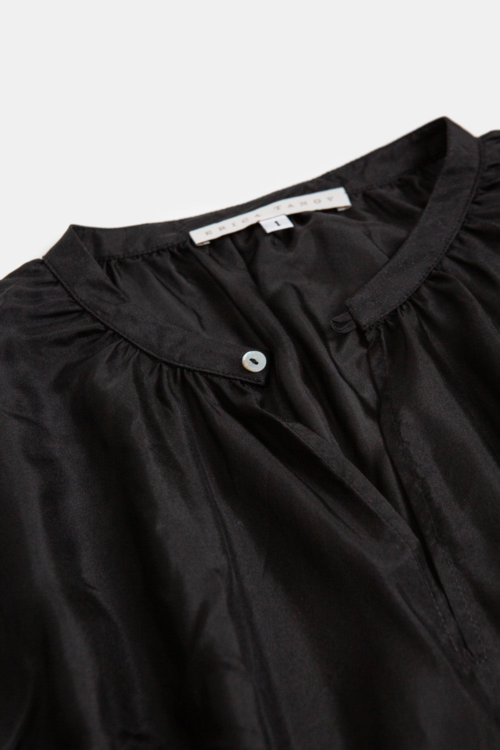 Patricia Silk Blouse in Black