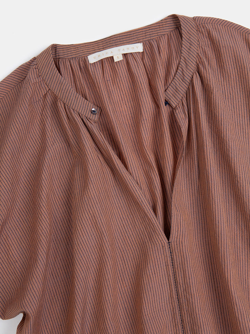 Patti Khadi Cotton Top in Cameo Stripe