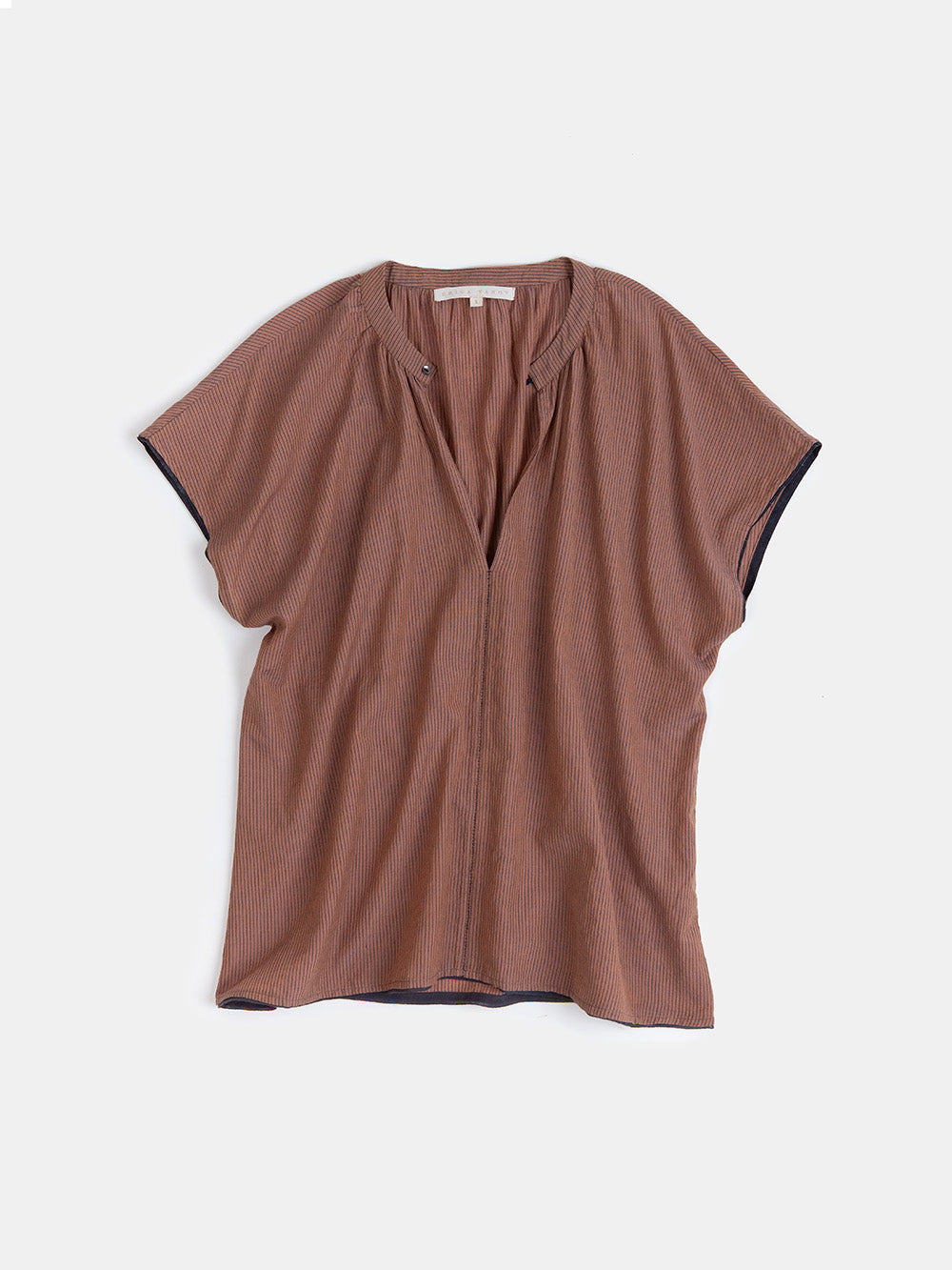 Patti Khadi Cotton Top in Cameo Stripe
