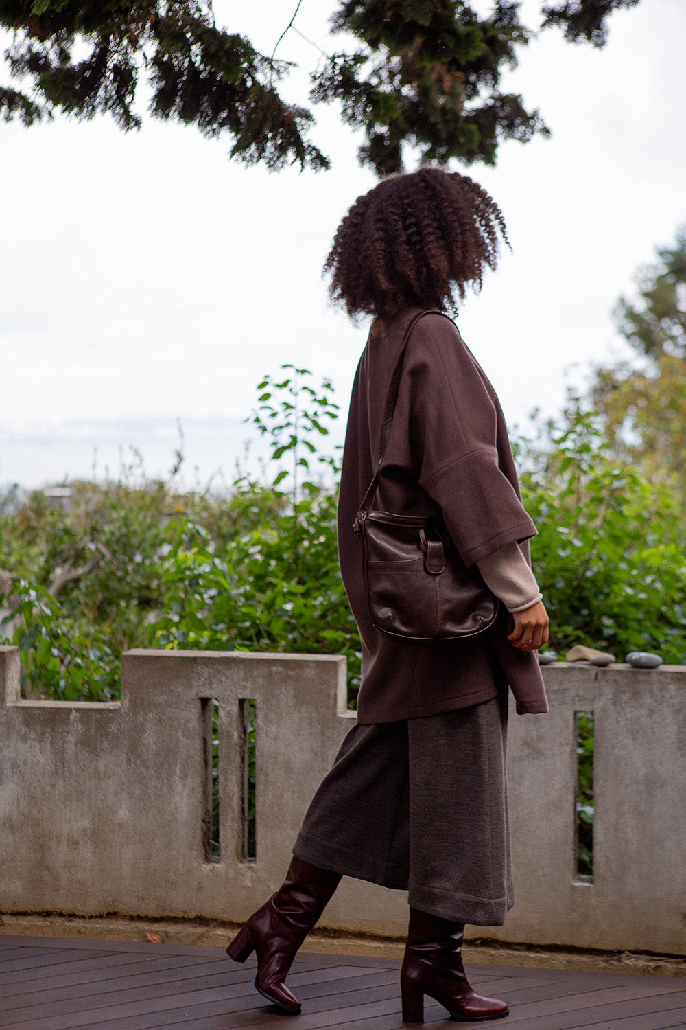 Ramona Wool Knit Pant In Abalone