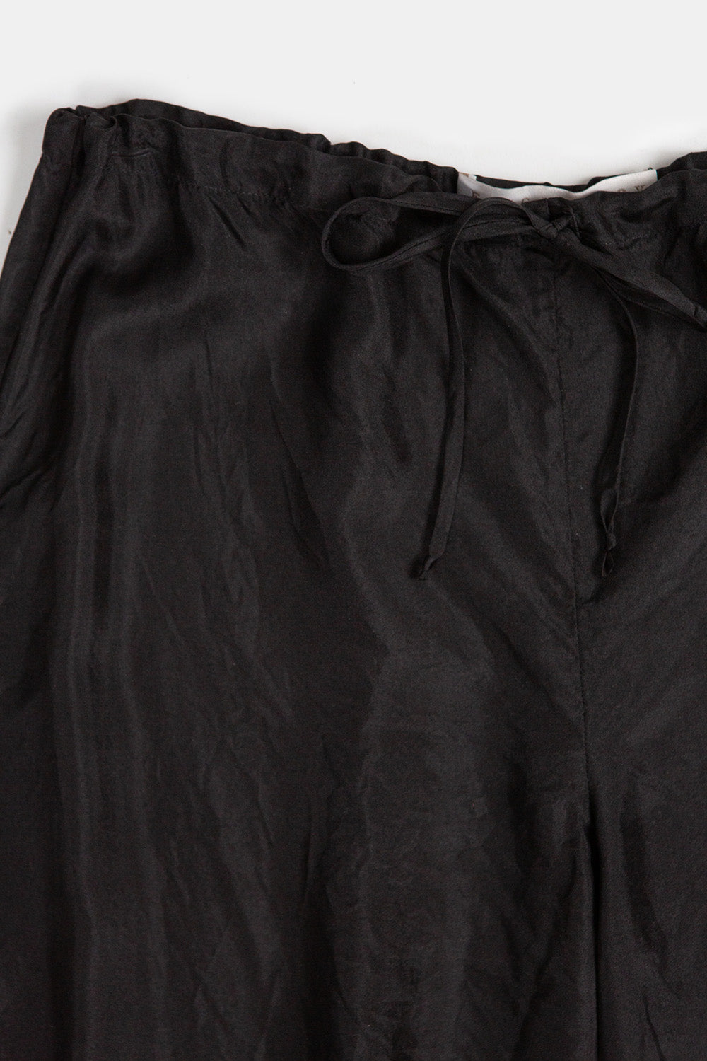 Ramona Silk Pant In Black/Ivory