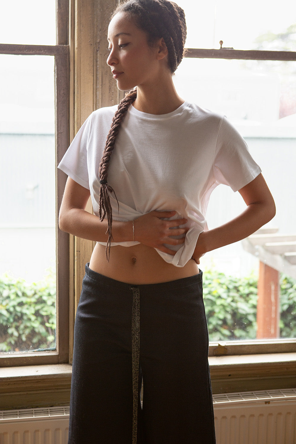 Ramona Denim Pant In Dark Indigo