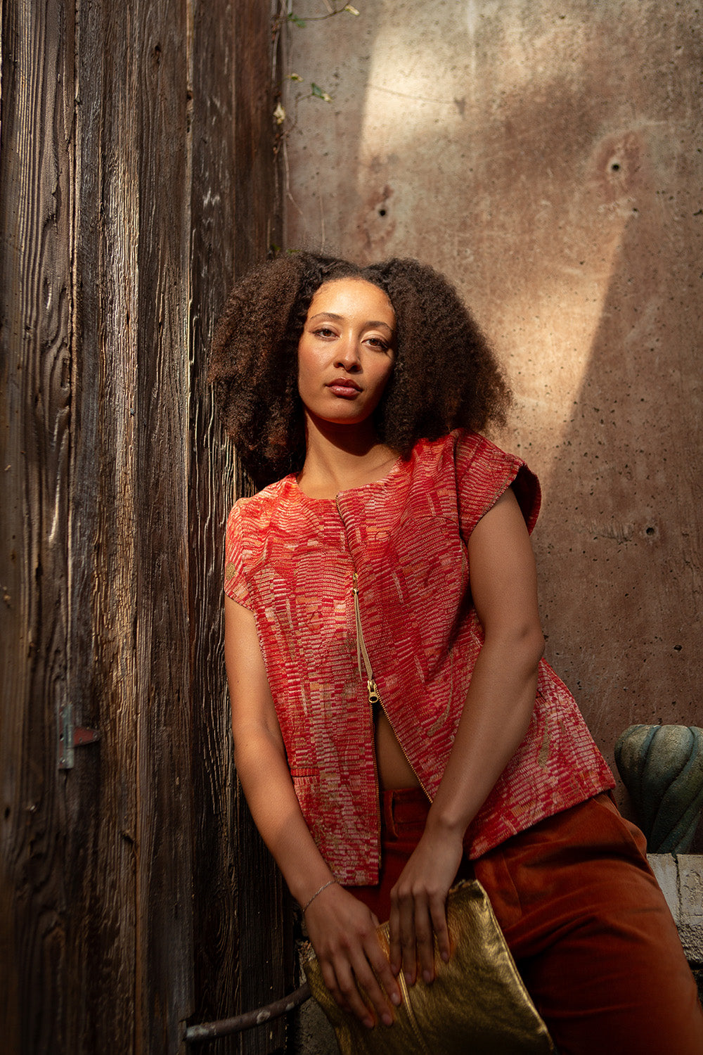 Rilke Jacket in Caravaggio Tapestry