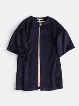 Sadie Alpaca Wool Coat In Midnight