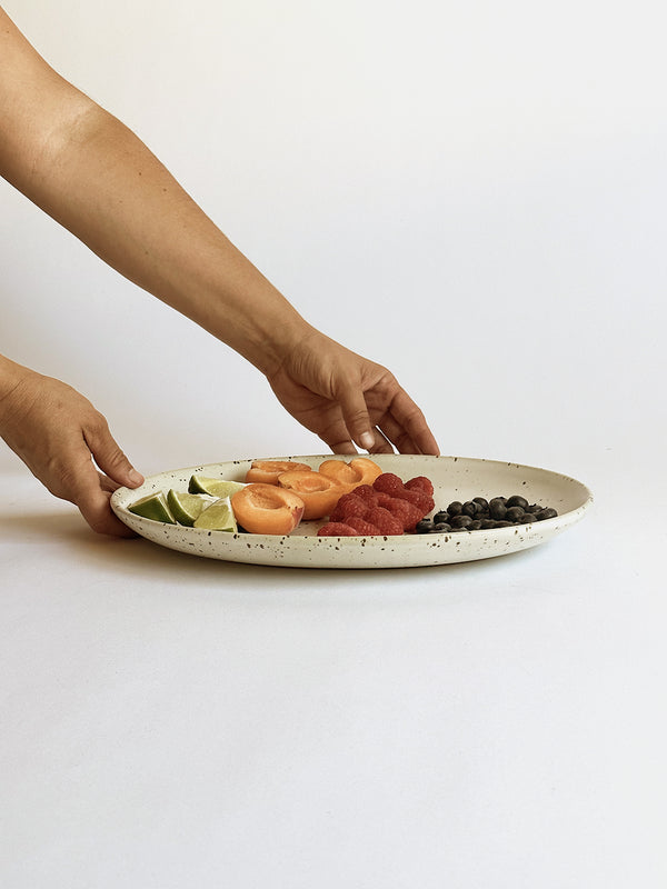 Erica Tanov x Sarah Kersten Inverness Oval Serving Platter