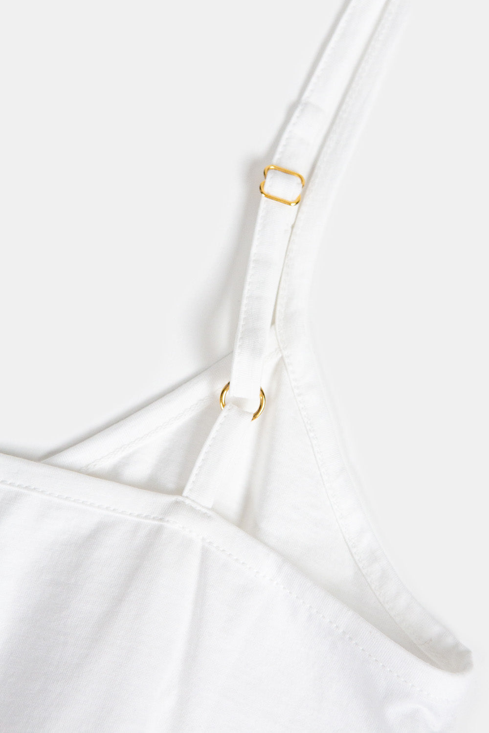Pima Cotton Camisole in White