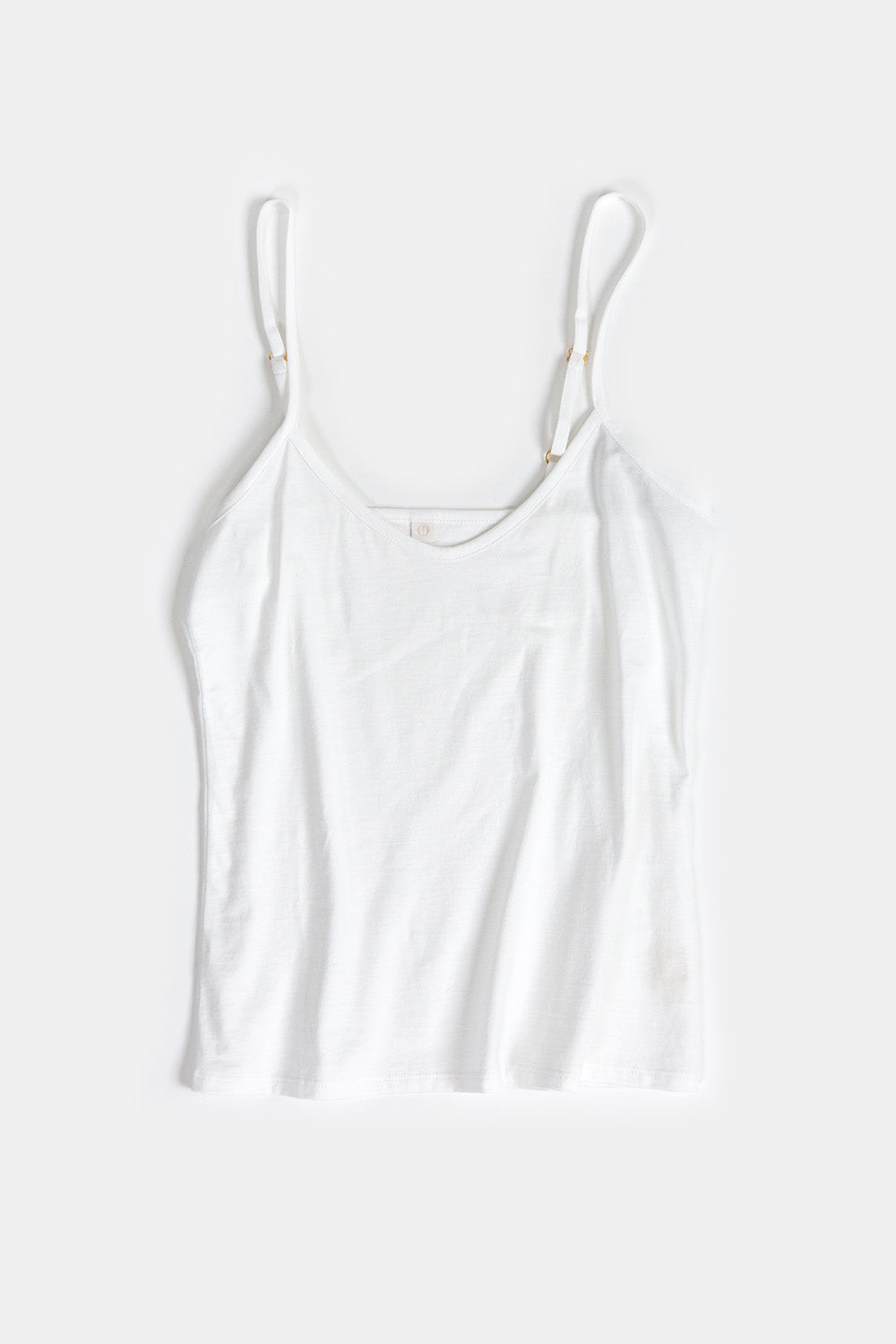 Pima Cotton Camisole in White