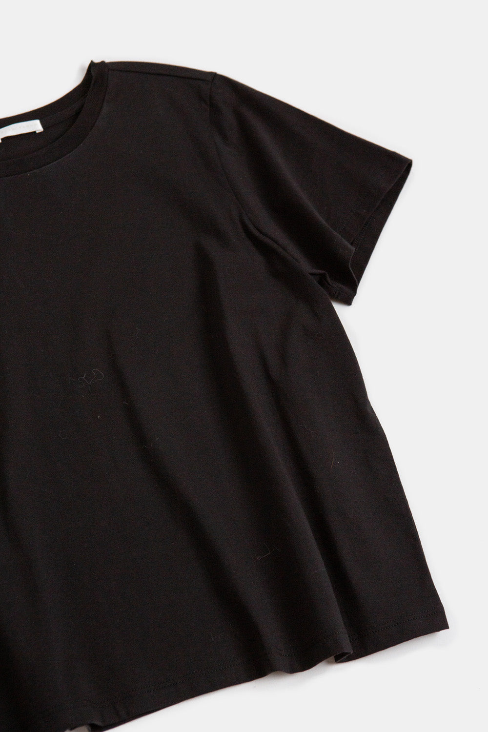 Pima Cotton Tee in Black