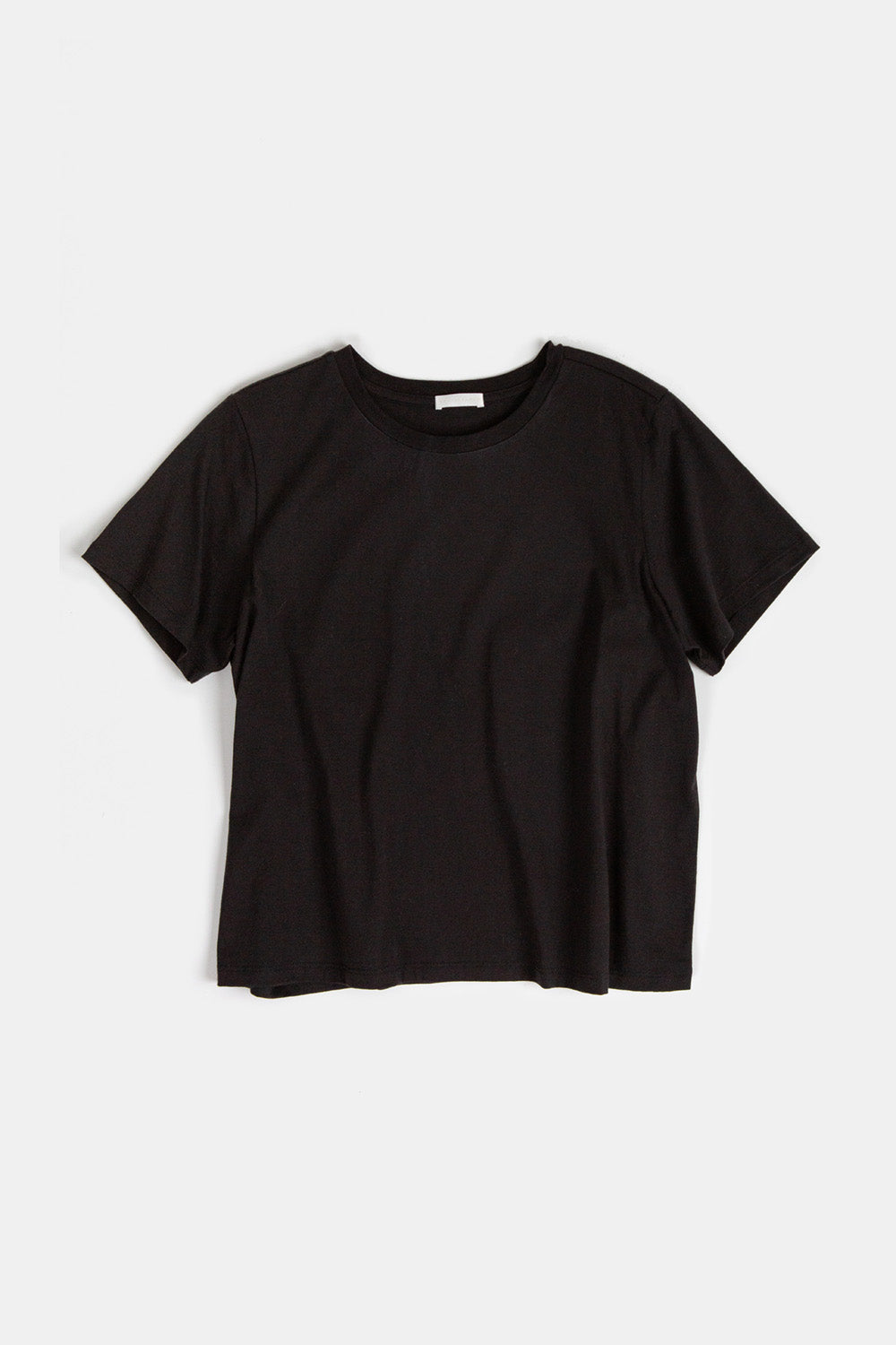 Pima Cotton Tee in Black