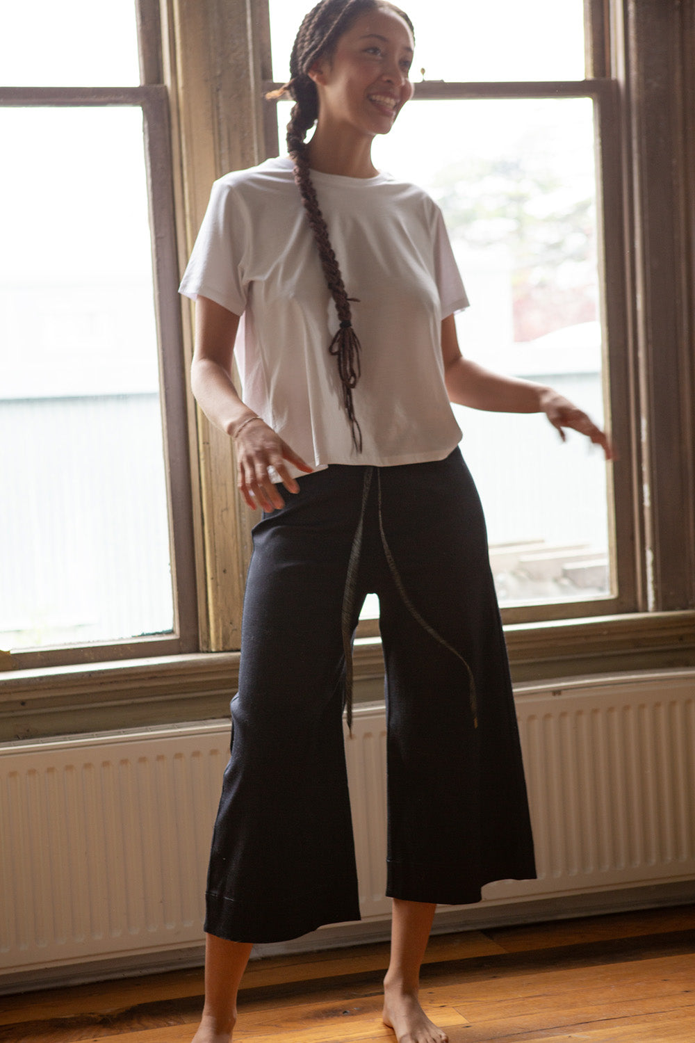 Ramona Denim Pant In Dark Indigo