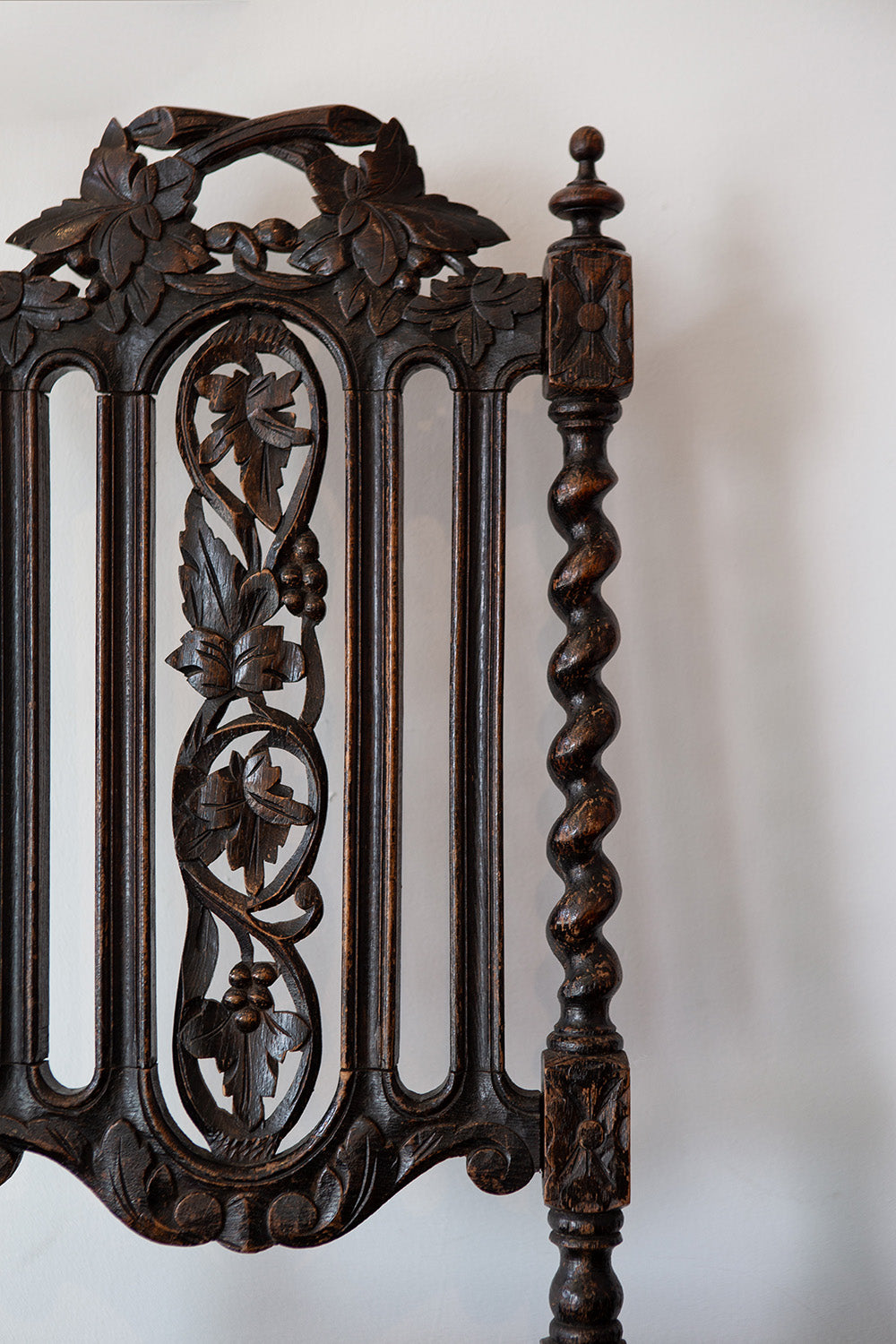 Antique Ornately Carved Chair