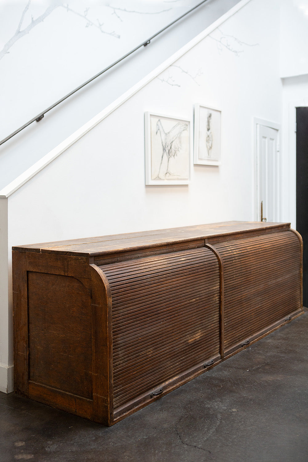 Roll Front Storage Cabinet