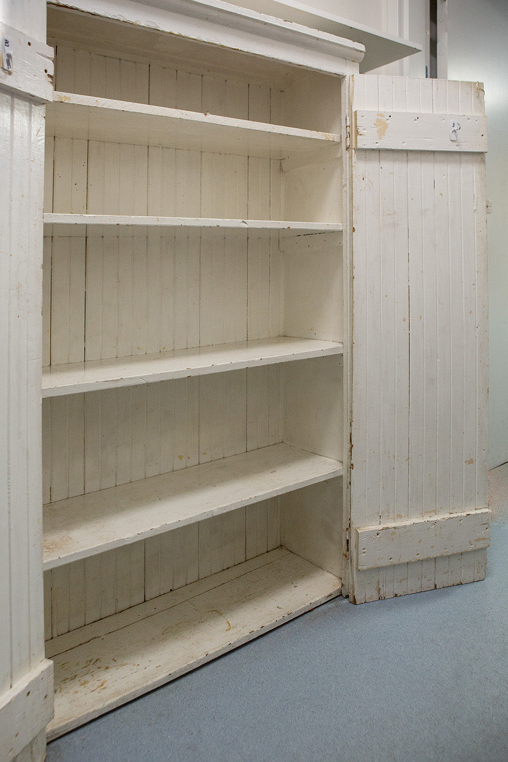 White Rustic Cabinet