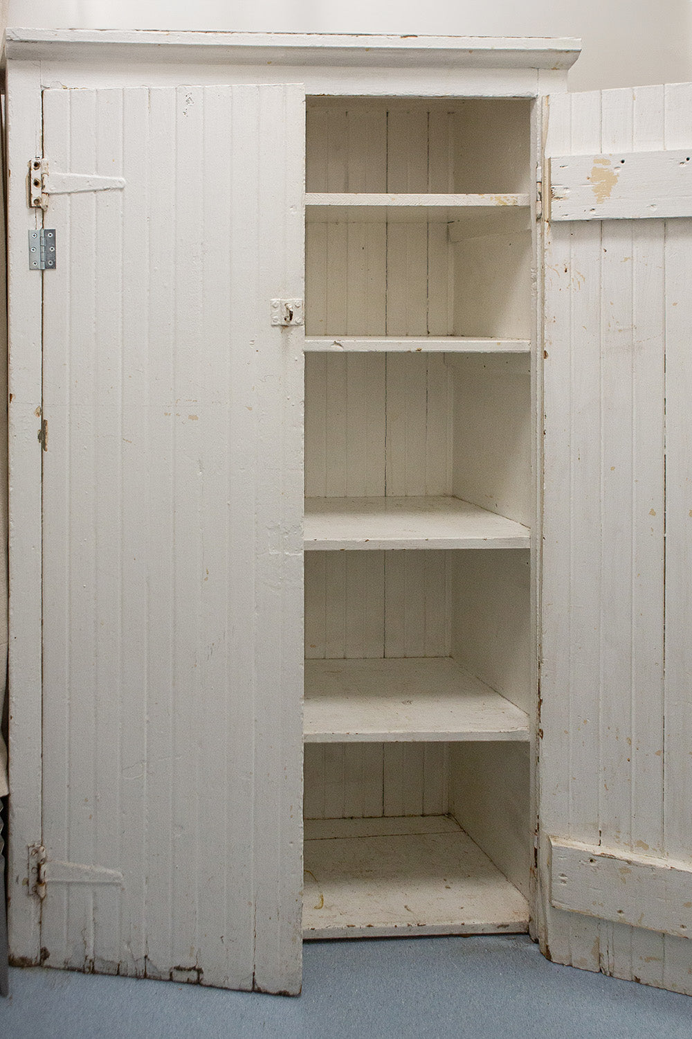 White Rustic Cabinet