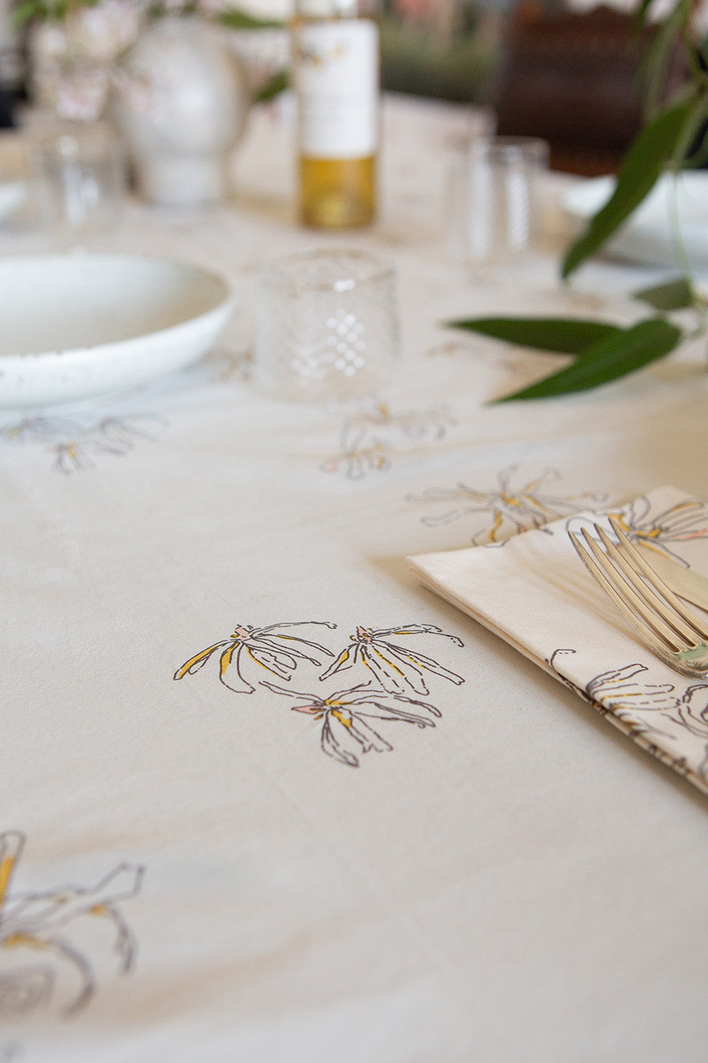 Cotton Tablecloth In Stellata