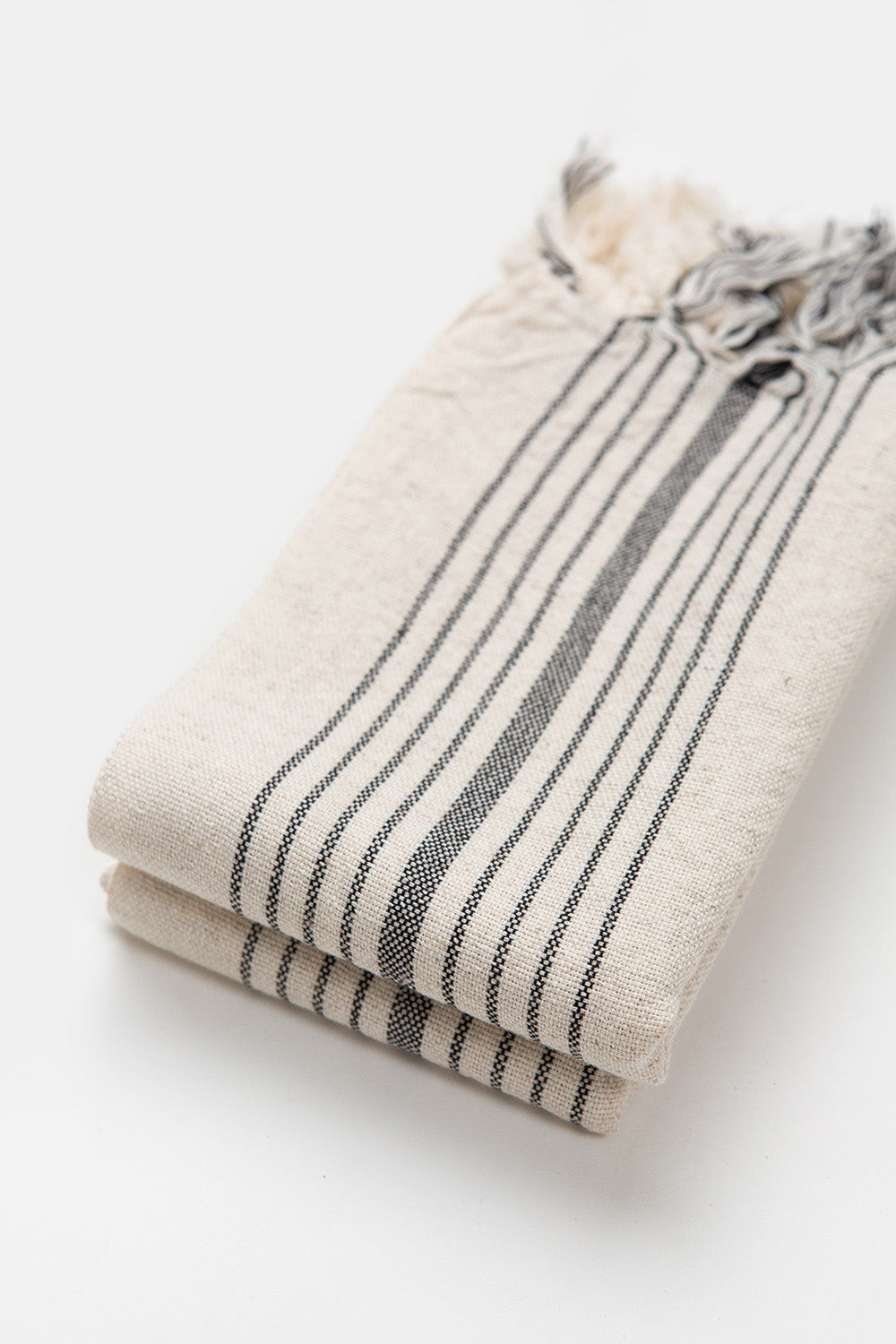 Cotton Turkish Hand Towel in Siyah