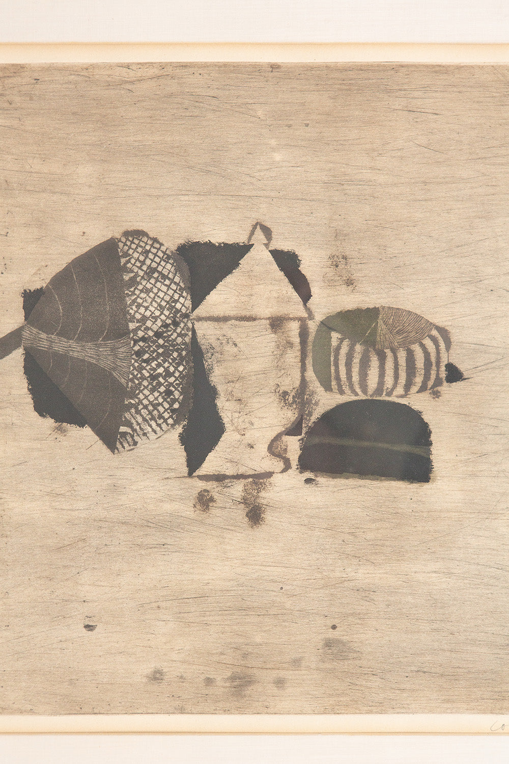 Brigitte Coudrain Untitled Etching