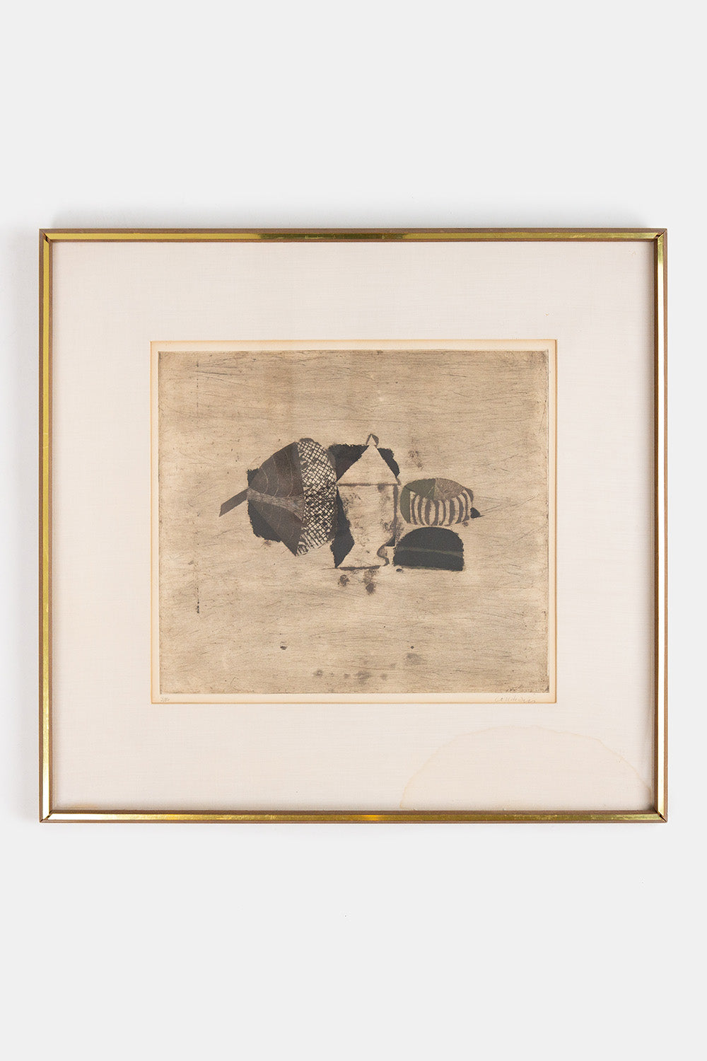 Brigitte Coudrain Untitled Etching