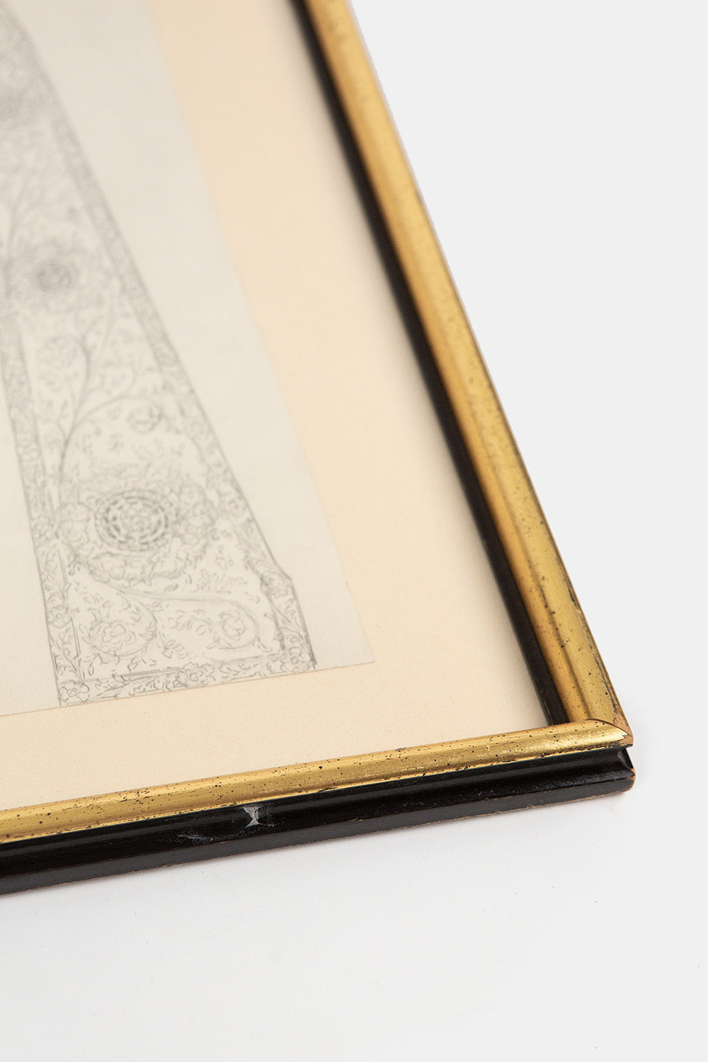 Framed Graphite Drawing