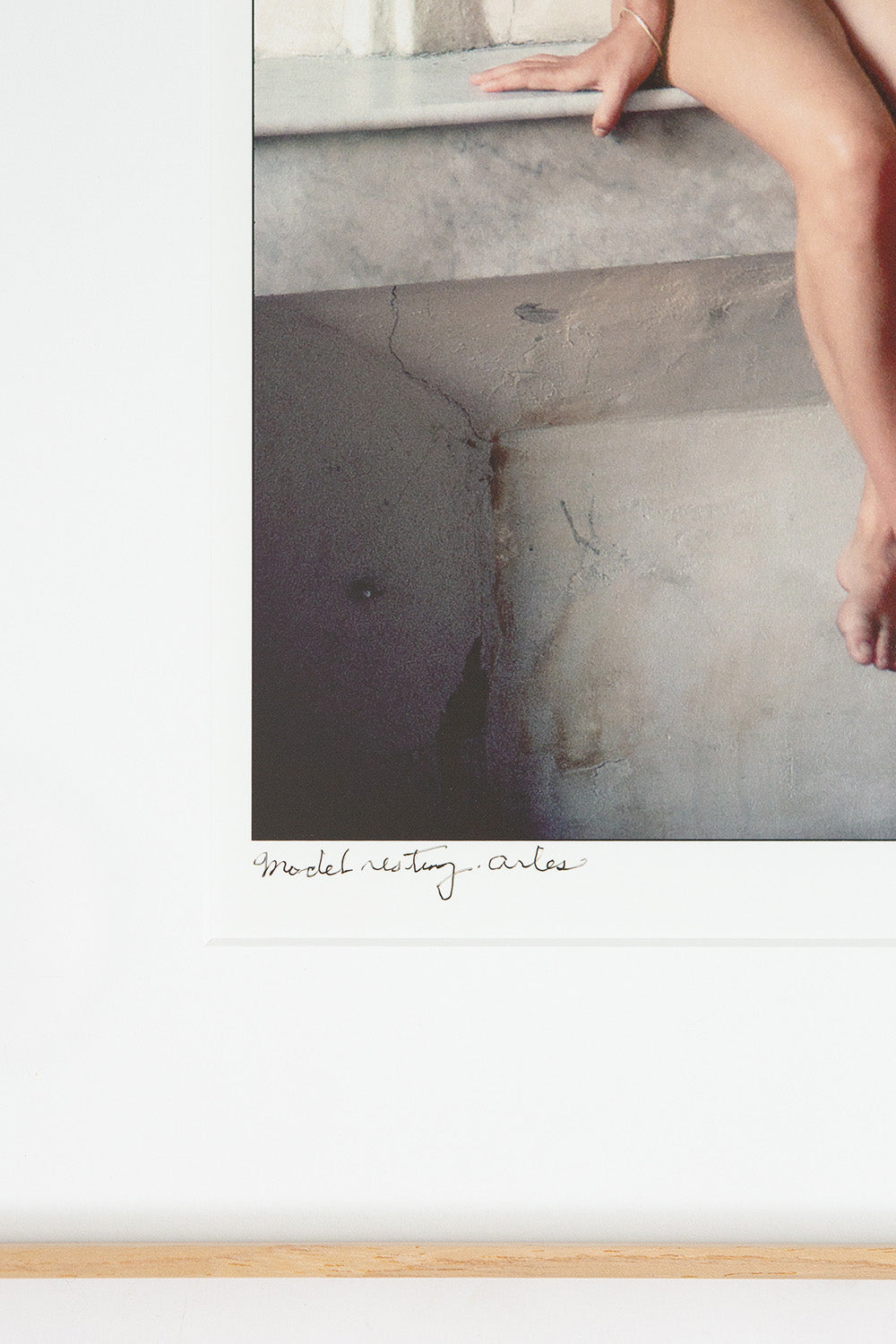 Jack Welpott Model Resting in Arles