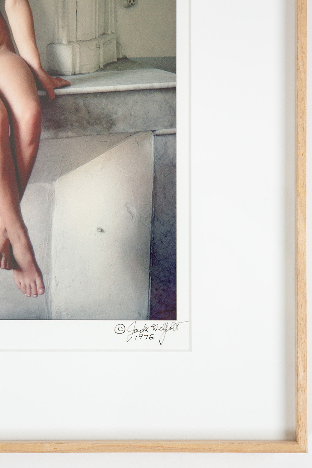 Jack Welpott Model Resting in Arles