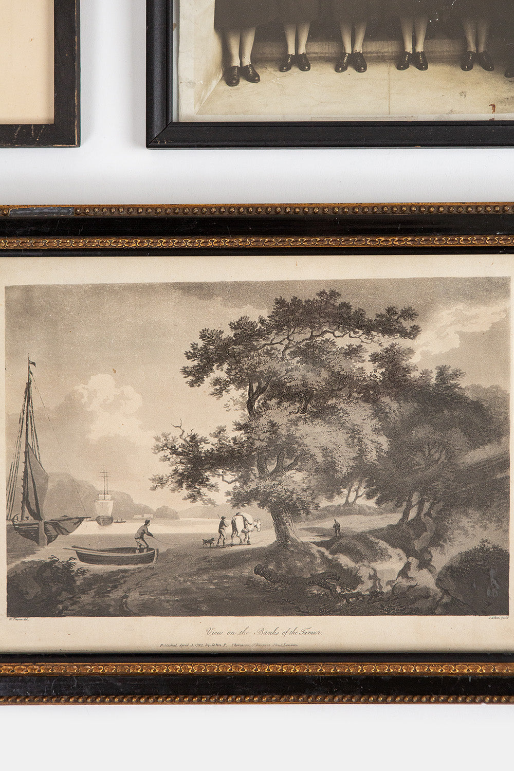 Trio of Vintage Framed Works