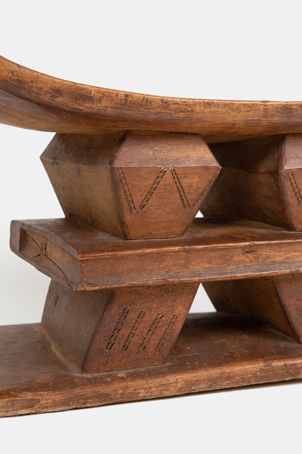 Hand-carved Asante Stool