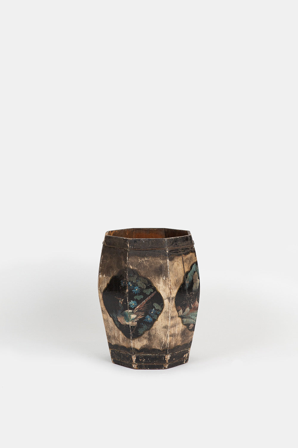 Chinese Hand-painted Rice Basket