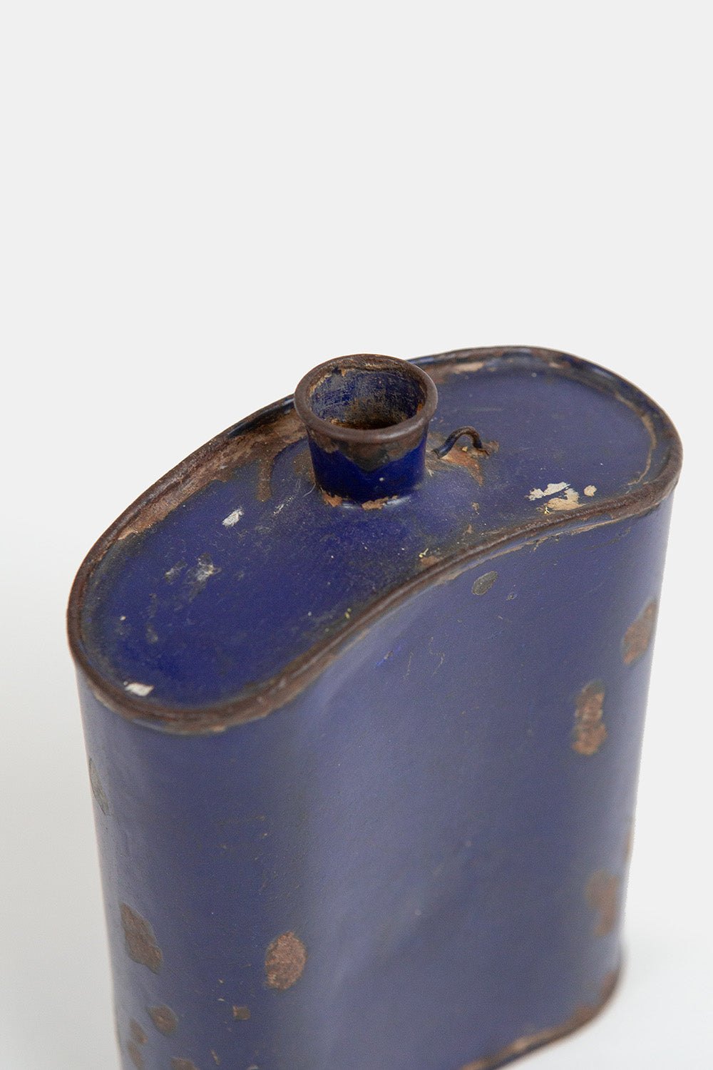 Bengali Cobalt Enamel Flask