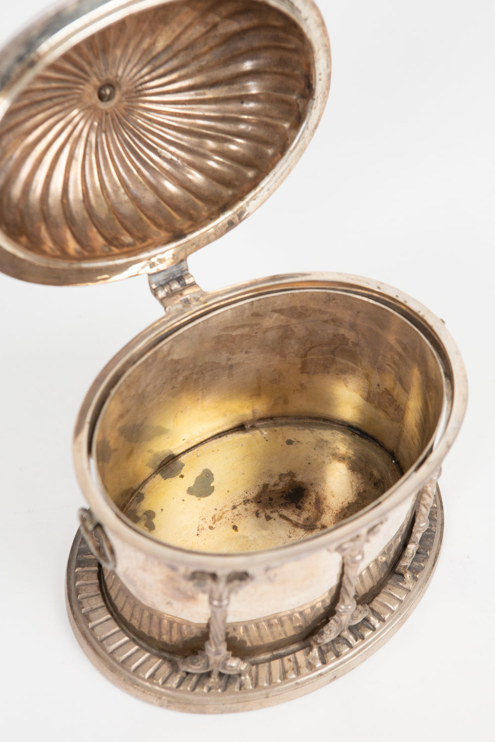 Silverplate Biscuit Barrel